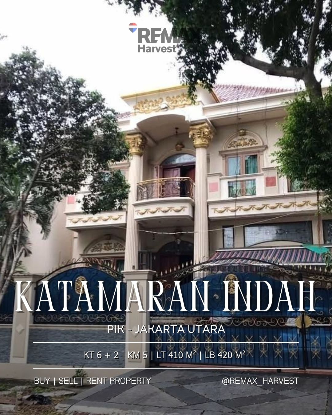 Rumah Mewah Katamaran Indah PIK